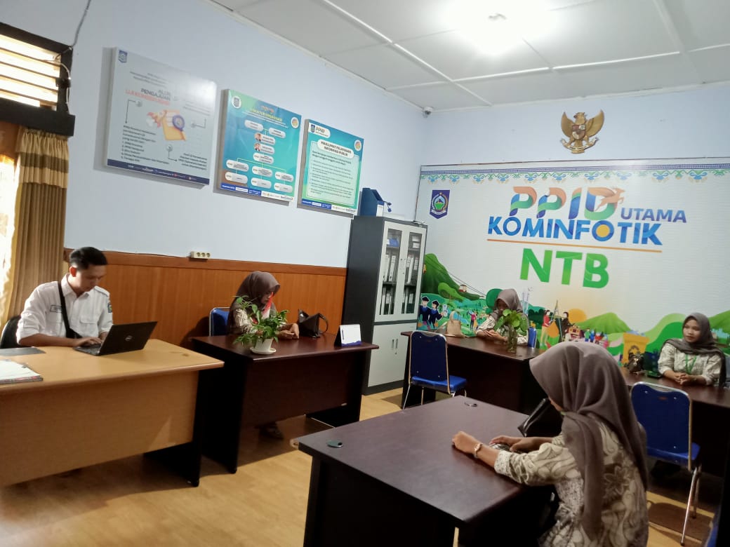 Ruang Pelayanan PPID Provinsi NTB