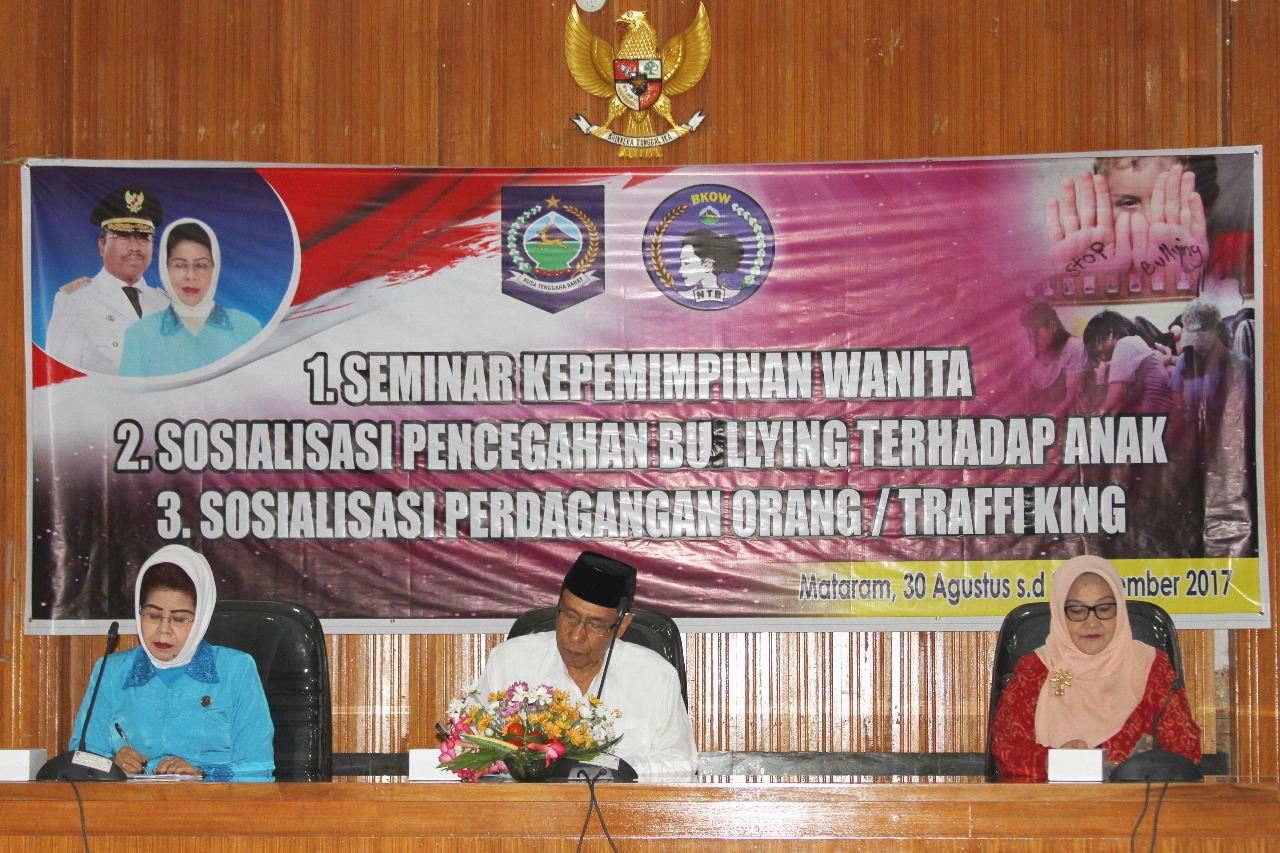 ORGANISASI WANITA NTB TANGKAL BULLYING & KEKERASAN PADA ANAK